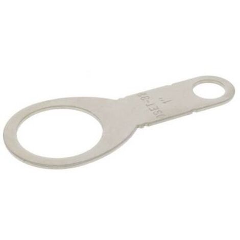 Morsetto di messa a terra Wiska oset 20 ottone nichelato