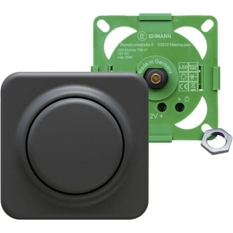 Ehmann 5230x0700 Dimmer rotativo Nero (1/2)