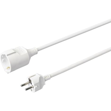 Sygonix  SY-4872638 Alimentazione Prolunga 16 A Bianco 5.00 m (1/3)