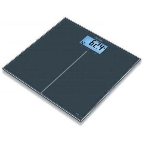 Bilancia Pesapersone Beurer GS 280 BMI Genius in Vetro con Display Illuminato Multicolore e Funzione Calcolo IMC (1/5)