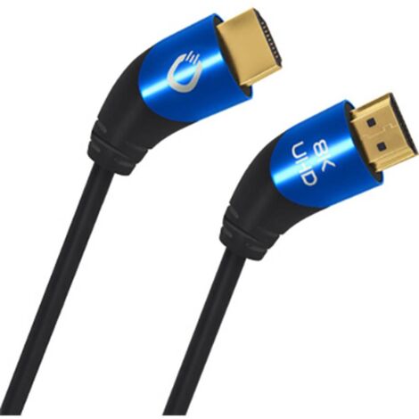 Oehlbach HDMI Cavo Spina HDMI-A, Spina HDMI-A 1.50 m Nero D1C42531 UHD 8K,, tripla schermatura Cavo HDMI (1/3)