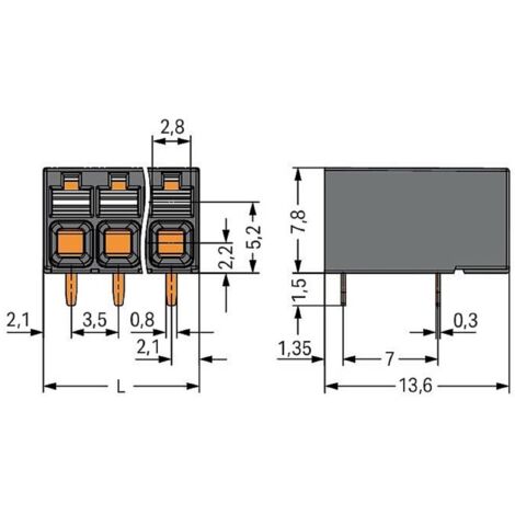 50 Pz. CONNETTORE RUBACORRENTE blu morsetto serracavo RAPIDO cavi 1,5-2,5  mm