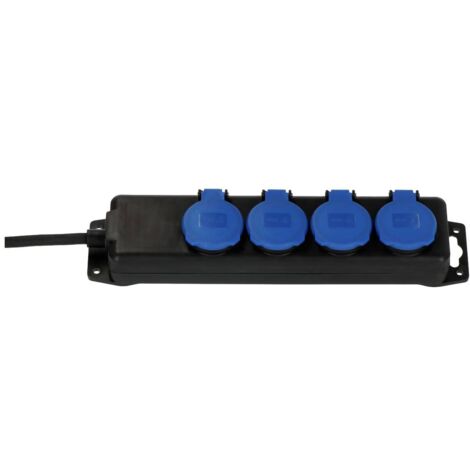 Brennenstuhl 9123020537 Multipresa senza interruttore Nero