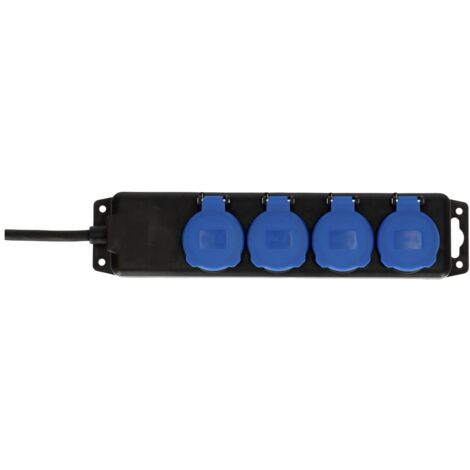 Brennenstuhl 9123020537 Multipresa senza interruttore Nero