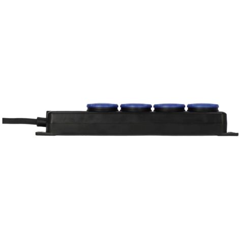 Brennenstuhl 9123020537 Multipresa senza interruttore Nero