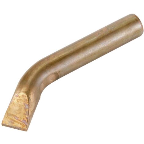 TOOLCRAFT TO-7766193 Punta di saldatura Forma a scalpello, curva Dimensione punta 22 mm Lunghezza punte 155.5 mm Conten (1/2)