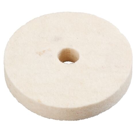 Ruota Lucidante In Feltro Silverline - Per Smerigliatrici E Lucidatrici, Alesaggio 12.7mm - Foto 2