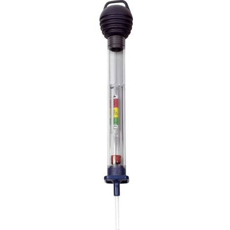 Unitec 74272 - Tester Per Batteria Auto E Moto: Densimetro Per Acido Con Areadensimetro. Made In Germany, Preciso E Robusto