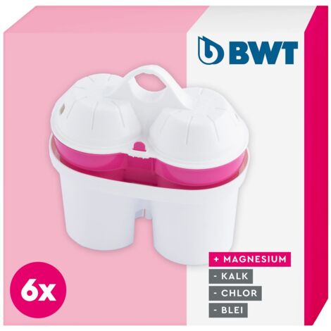 BWT 6 longlife Mg2 814136 Cartuccia filtro Bianco (1/4)