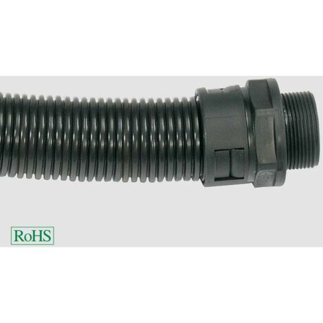 HELU 920410 HSSV M Raccordo a vite del tubo flessibile Grigio M40 Piatto 1 pz.