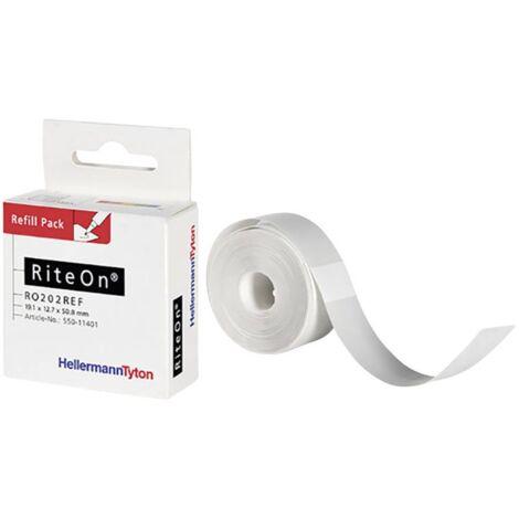 HellermannTyton  550-51401 RO202REF-1401-GN-1401-CL/GN Etichetta autolaminante (1/2)