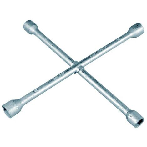 Chiave a croce unitec 10870 4 bussole acciaio 29 cm