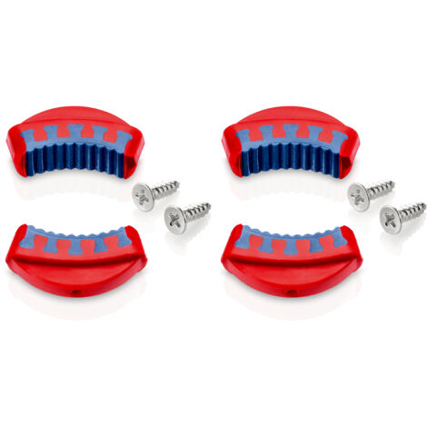 KNIPEX 81 19 250 V02 2 paia di ganasce in resina sintetica 2C per 81 11 250 / 81 13 250