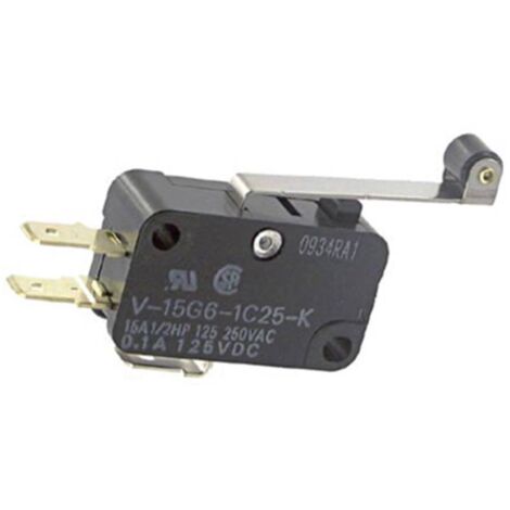 Omron V-15G6-1C25-K Microinterruttore 8 V/DC 15 A 1 pz. Sacchetto (1/2)