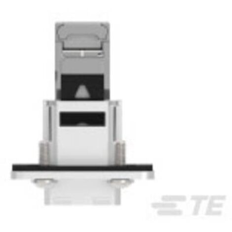 TE Connectivity Connettori RJ45 1-2120871-1 Presa Numero di poli 8P8C Nero 1 pz. (1/2)