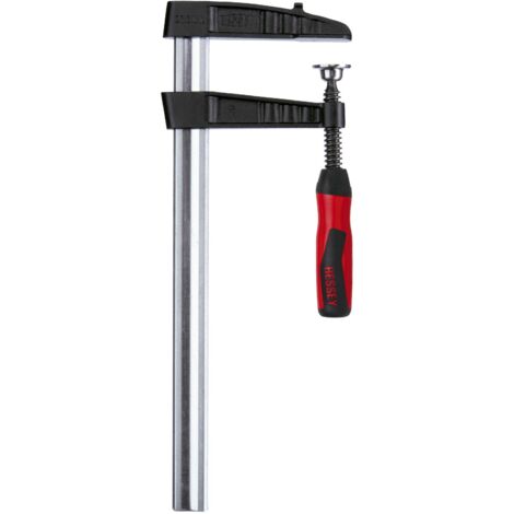 Pinza a vite in ottone temperato TGK-2K, apertura regolabile 500 mm, lunghezza totale 120 mm, manico doppio 35x11 mm
