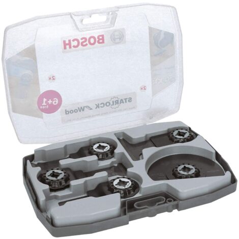 Bosch Accessories 2608664623 Best of Wood Kit lame per tagli dal pieno 7 parti 1 KIT