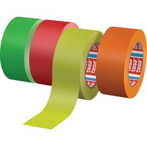 tesa 04671-00051-10 Nastro in tessuto tesaband® 4671 Rosa neon (L x L) 25 m x 19 mm 1 pz.