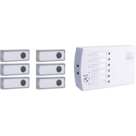 m-e modern-electronics FRS-106.1 Campanello senza fili sistema di chiamata senza fili