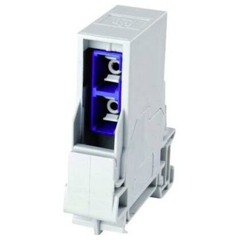 Telegärtner Telegärtner Presa di collegamento IP44, CAT 6a H82000A0014 Guida di supporto DIN Grigio 1 pz. (1/2)