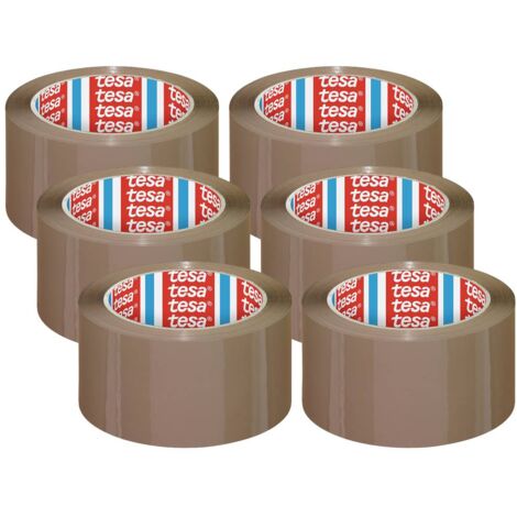 tesa 04195-00001-04 Nastro per imballaggio universale tesapack® Marrone (L x L) 66 m x 50 mm 6