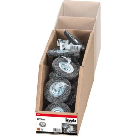 Spazzola A Disco Kwb 6074-10 - Filo Acciaio HSS Ondulato Ø100mm - Foto 5