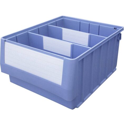 VISO TR 3214 Cassetta impilabile da magazzino (L x A x P) 234 x 140 x 300 mm Blu 1 pz. (1/2)
