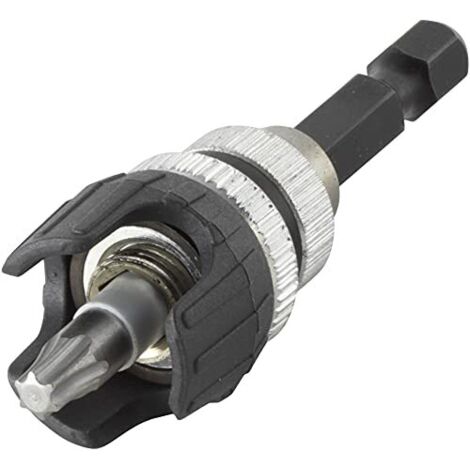 wolfcraft Portainserti magnetico I 6961000 I Per l'avvitamento delle tavole da terrazzo limitato dal punto di vista della profondità