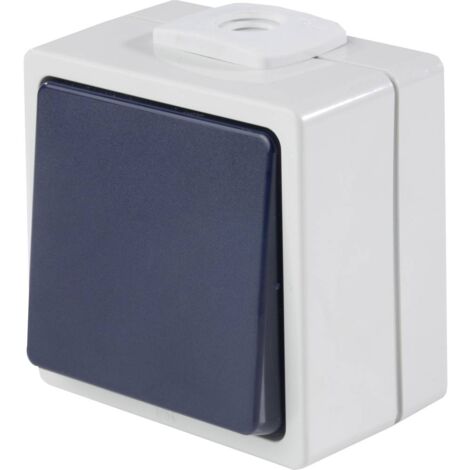 AS Schwabe 62452 Pulsante IP54 Grigio