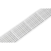 WAGO 210-831 210-831 Etichette per stampante a trasferimento termico Tipo di montaggio: colla Bianco 25 m