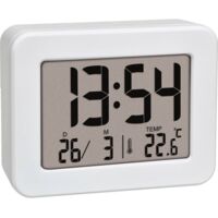 TFA Dostmann 60.2044.02 Quarzo Sveglia Bianco Tempi di allarme 1