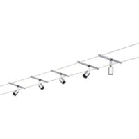 Paulmann Salt 94145 Sistema di illuminazione completo su cavo GU5.3 50 W LED (monocolore) Cromo (opaco)