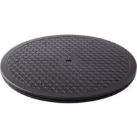 Base girevole per monitor TOOLCRAFT Range Altezza: 2 cm (max) Nero Ø 40 cm