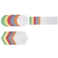 Franken Scheda per presentazioni colori assortiti rettangolare 9.5 cm x 20.5 cm 300 pz.