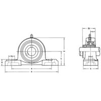 MAPLE ACE UCP210 Cuscino del blocco di cuscino 50mm Italia