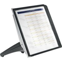 Durable Piedistallo per pannello espositivo SHERPA SOHO 5 - 5540 Nero DIN A4 Numero di display inclusi 5