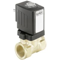 Bürkert Valvola servo-assistita 221601 230 V/AC G 3/8 (manicotto) Larghezza nom 10 mm 1 pz.