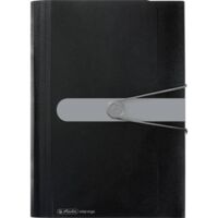 Herlitz Cartellina a soffietto 11208394 DIN A4 Numero scomparti:12 Nero 1 pz.