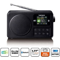 Lenco PDR-033BK Radio portatile DAB+, FM Nero