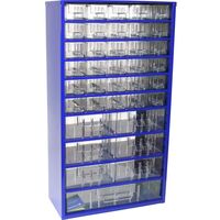 Allit 464810 Cassettiera porta minuteria VarioPlus ProM 57/48 (L x A x P)  300 x 565 x 140 mm Argento 1 pz.