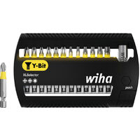 Wiha Set di inserti XLSelector inserto Y 50 mm Phillips, Pozidriv, TORX® 13 pz. 1/4" E6,3 (41834)