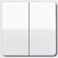 Jung Bilanciere 2 posti, duroplastica, Serie CD, bianco CD 595