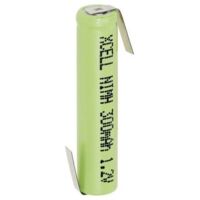 Exell 1.2 V 23 AAA 300 Ah NiH Recargable Botón Superior Batería Con - Foto 6