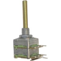 Potentiometer Service RD1602F-20B4-30R6-B50k-602 63256-02400-4007/B50K Potenziometro rotativo 1 giro Stereo 0.2 W 50 kΩ