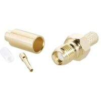 BKL Electronic 0409089 0409089 Connettore SMA Presa dritta 50 Ω 1 pz.