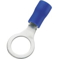 Capocorda a Occhiello 2,5 mm Preisolato Blu Foro 3