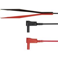 Schützinger KWML 8452 / PZ / 0.75 / 100 Cavo di misura Spina 4 mm Sonda Nero/Rosso 1 pz.