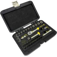 C.K T4660 Kit inserti giravite a bussola metrico 1/4 36 parti T4660