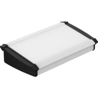 Bopla ATPH 1865-0300 ALU-TOPLINESET Contenitore da banco 181.2 x 300 x 68.2 Alluminio, ABS Naturale, Nero (RAL 9005) 1