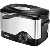 Friggitrice Olio Friggitrice Elettrica 1000W Friggitrice ad Olio Mini Friggitrice  a Olio Friggitrici Immersione Con Controllo di Temperatura, Finestra,  Cestello d'Olio Removibile Inox 1.5L : : Casa e cucina